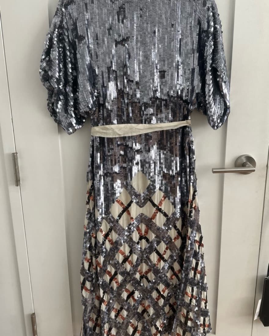Sequin Midi Dress - Image 2