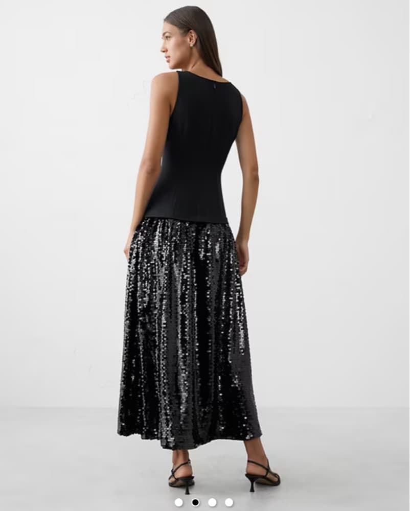 Banana Republic Sequin Maxi Dress - Image 3