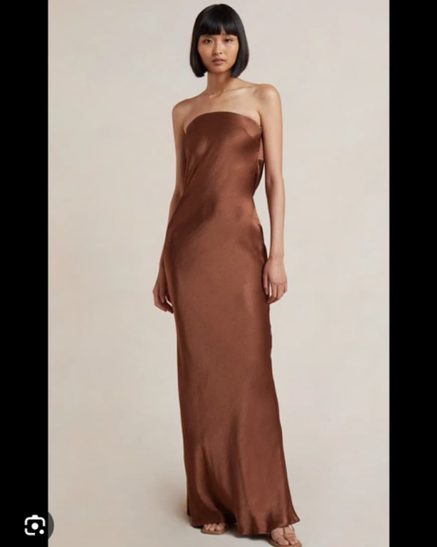 Dark Brown Moon Dress - Bec & Bridge - Image 1