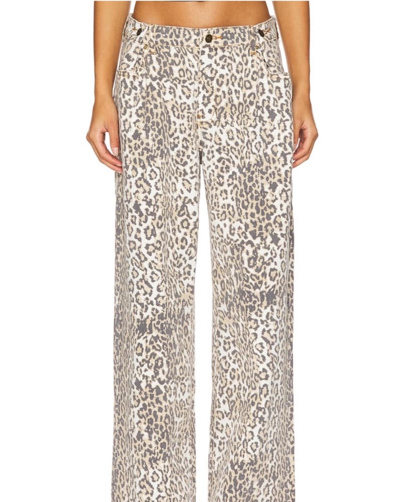 Lioness Leopard Jeans  - Image 1