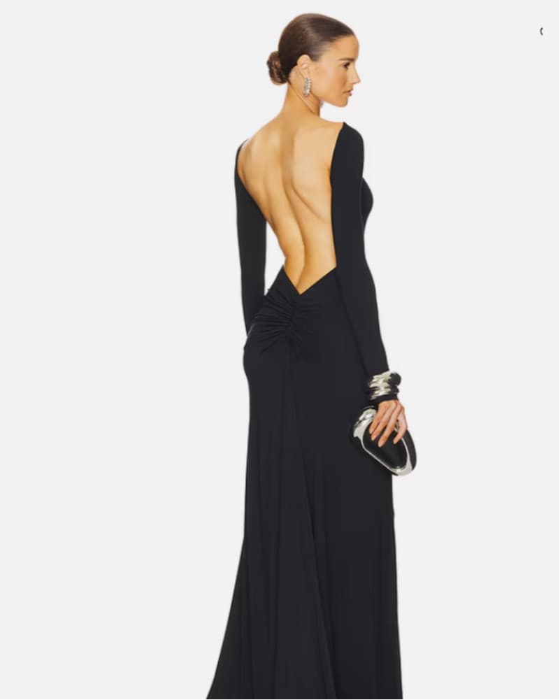 Helsa Heidi Backless Gown - Image 4