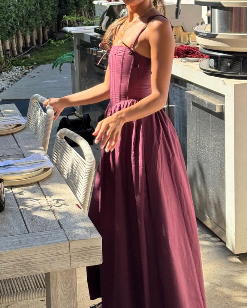 Petal & Pup Zenobia Midi Dress - Image 4