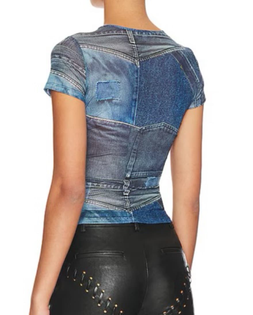 Denim Baby Tee - Image 2