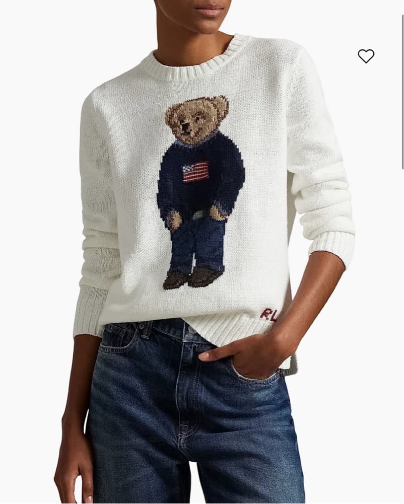 Ralph Lauren - Flag Polo Bear Sweater - Image 3