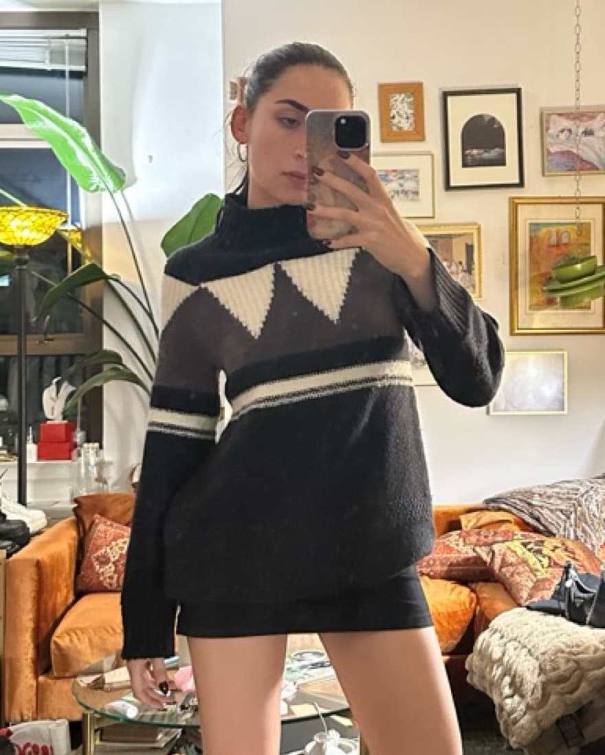 Winter Pattern Sweater  - Image 1