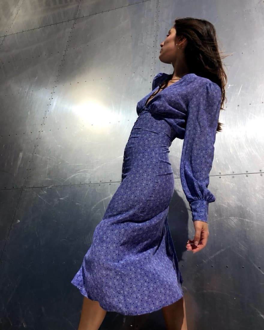 Realisation Par Vivienne Dress Purple - Image 3
