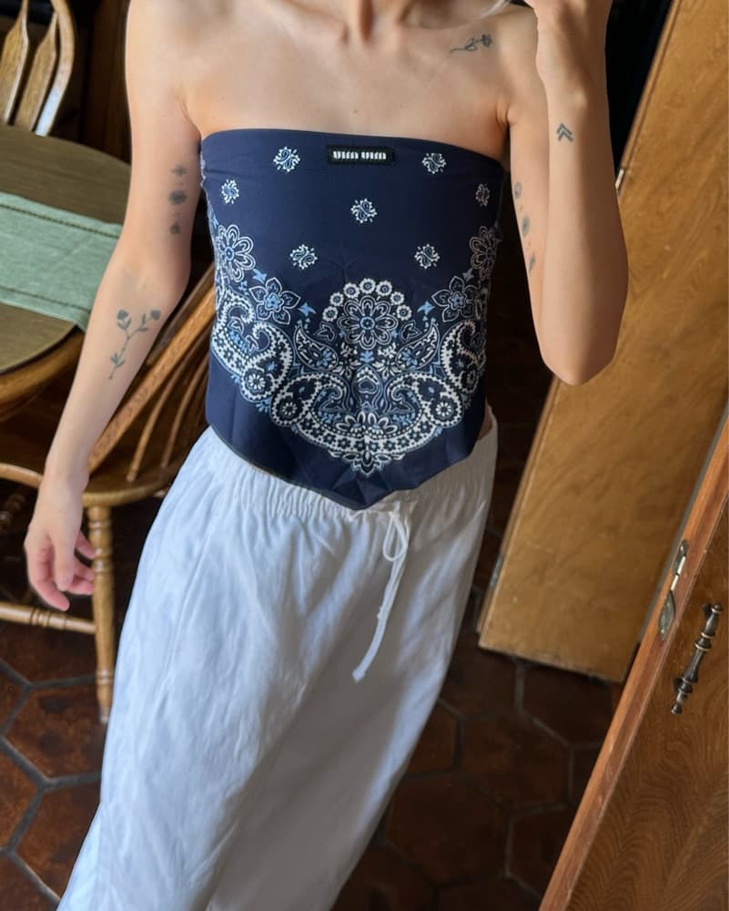 MIU MIU Paisley Top - Image 1