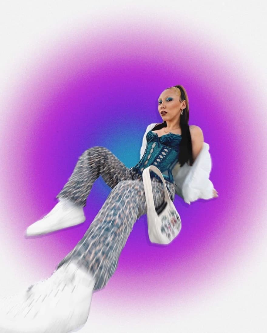 I AM GIA Leopard Print Jeans  - Image 2
