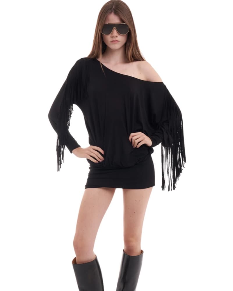 Niihai Fringe mini dress - Image 1