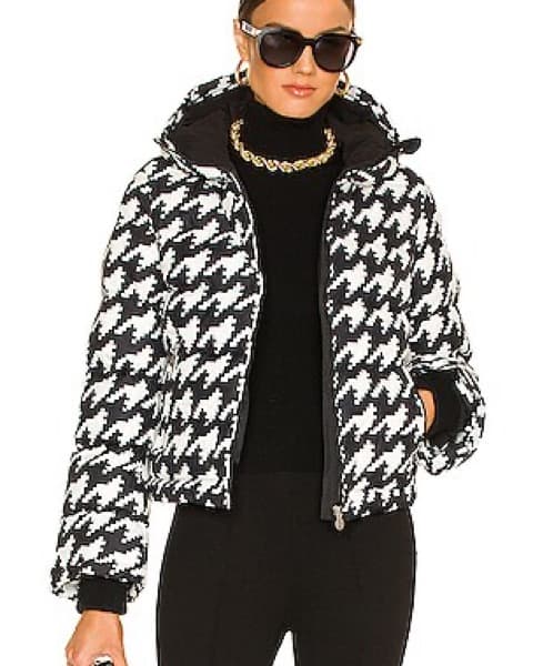 Perfect Moment Houndstooth Down Jacket  - Image 2