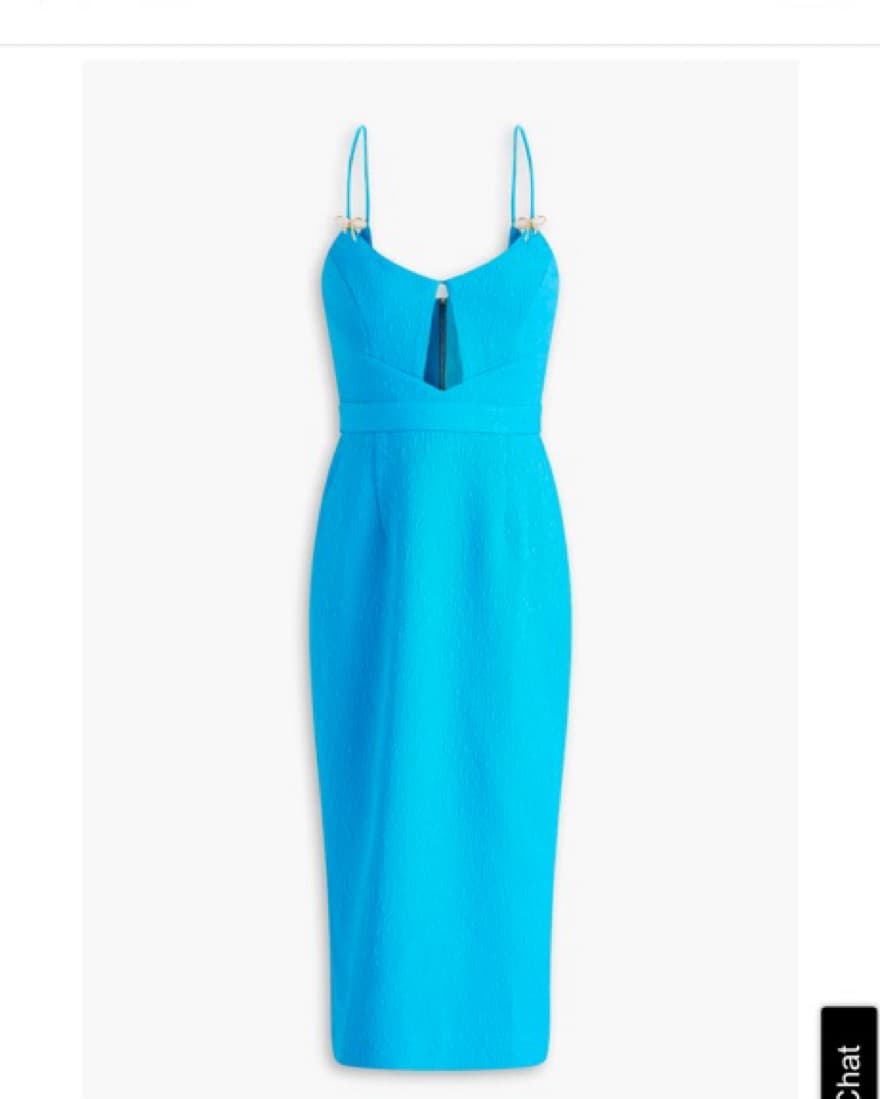 Vibrant Blue Midi Rebecca Vallance - Image 1