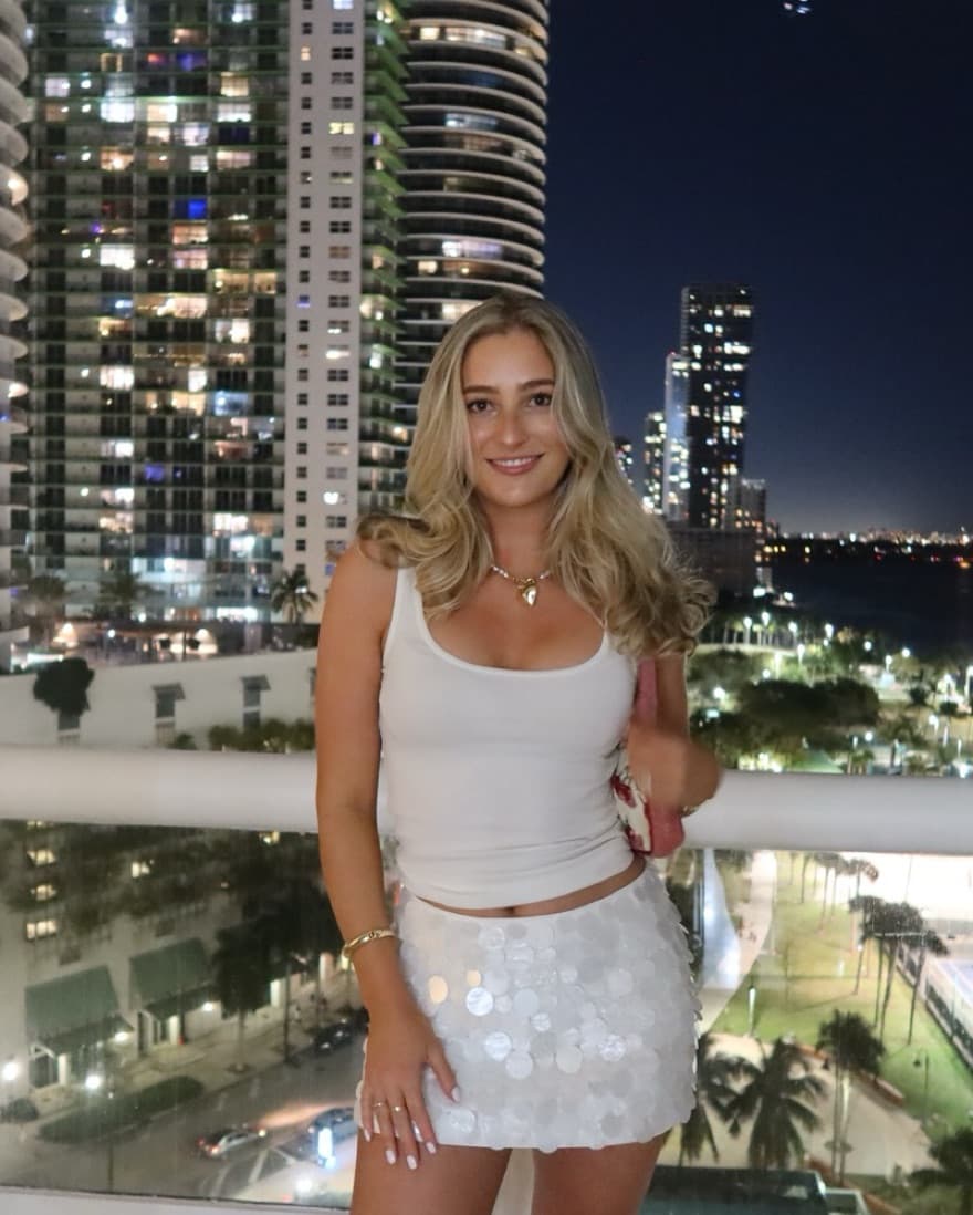 Pearl Mini White Skirt  - Image 5