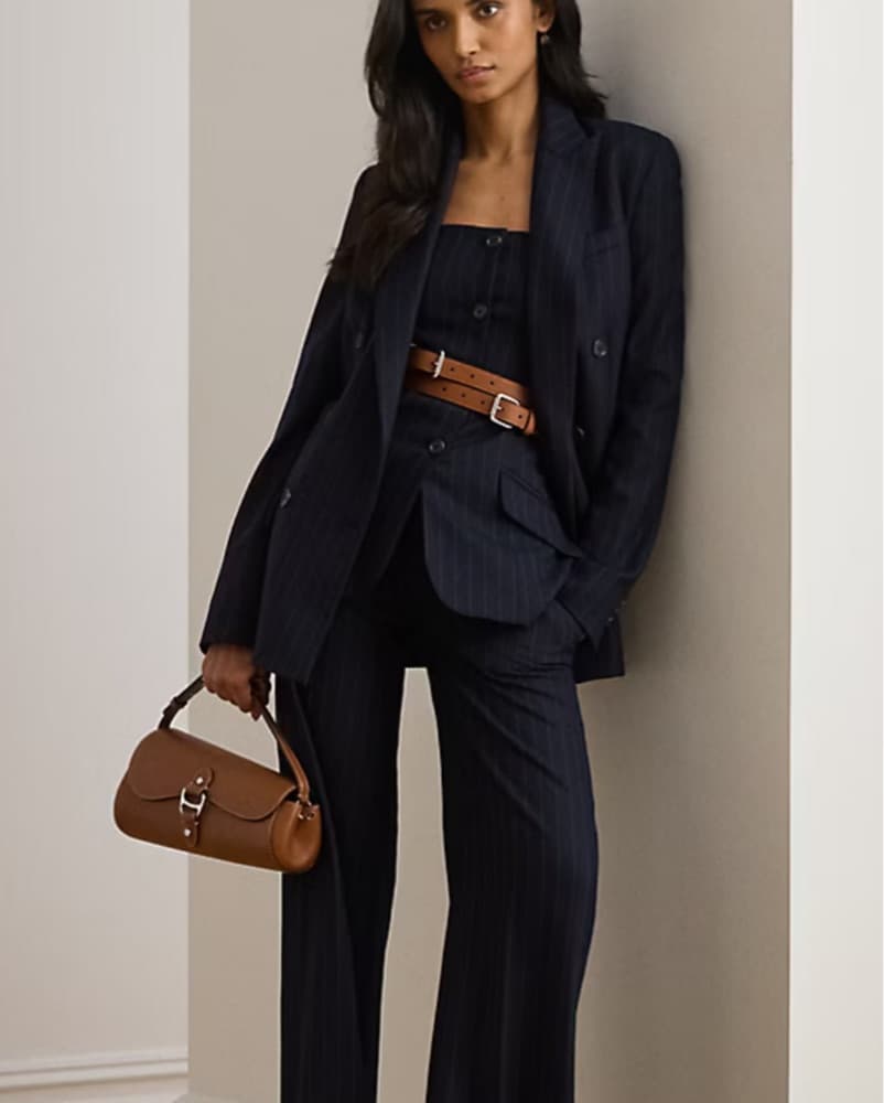 Lauren Ralph Lauren Pinstripe Blazer - Image 3