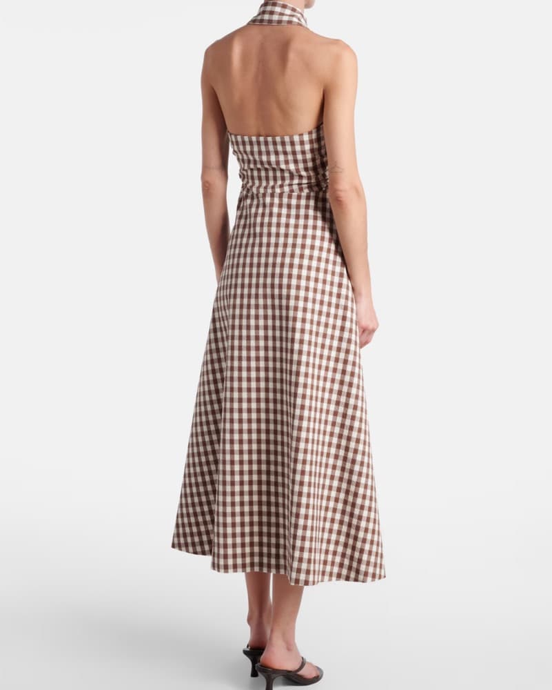 Veronica Beard Gingham Dress  - Image 3