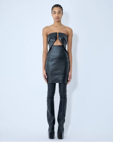 Rick owens Prong Strapless Dress  - Image 2