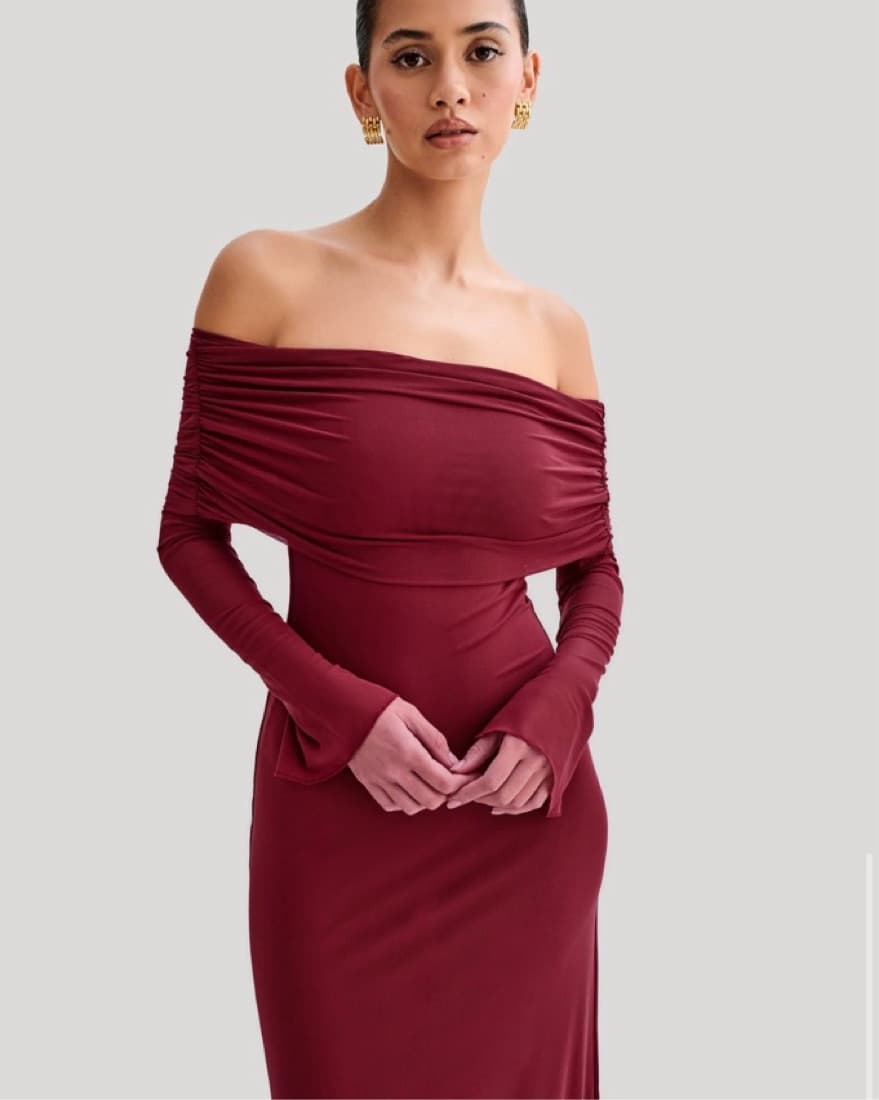 Meshki Off The Shoulder Maxi  - Image 3