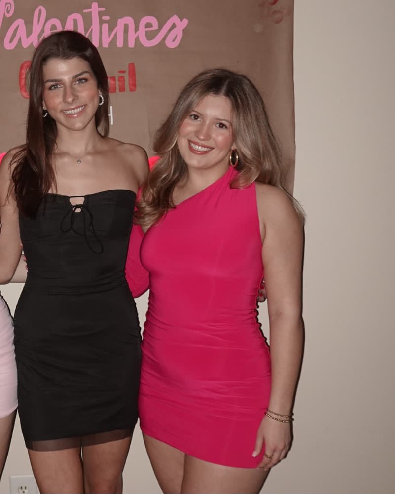 One Sleeve Cut Out Pink Bodycon Dress - Image 1
