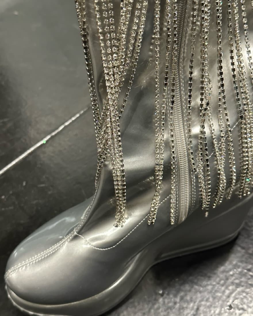 Silver Space Boots  - Image 2