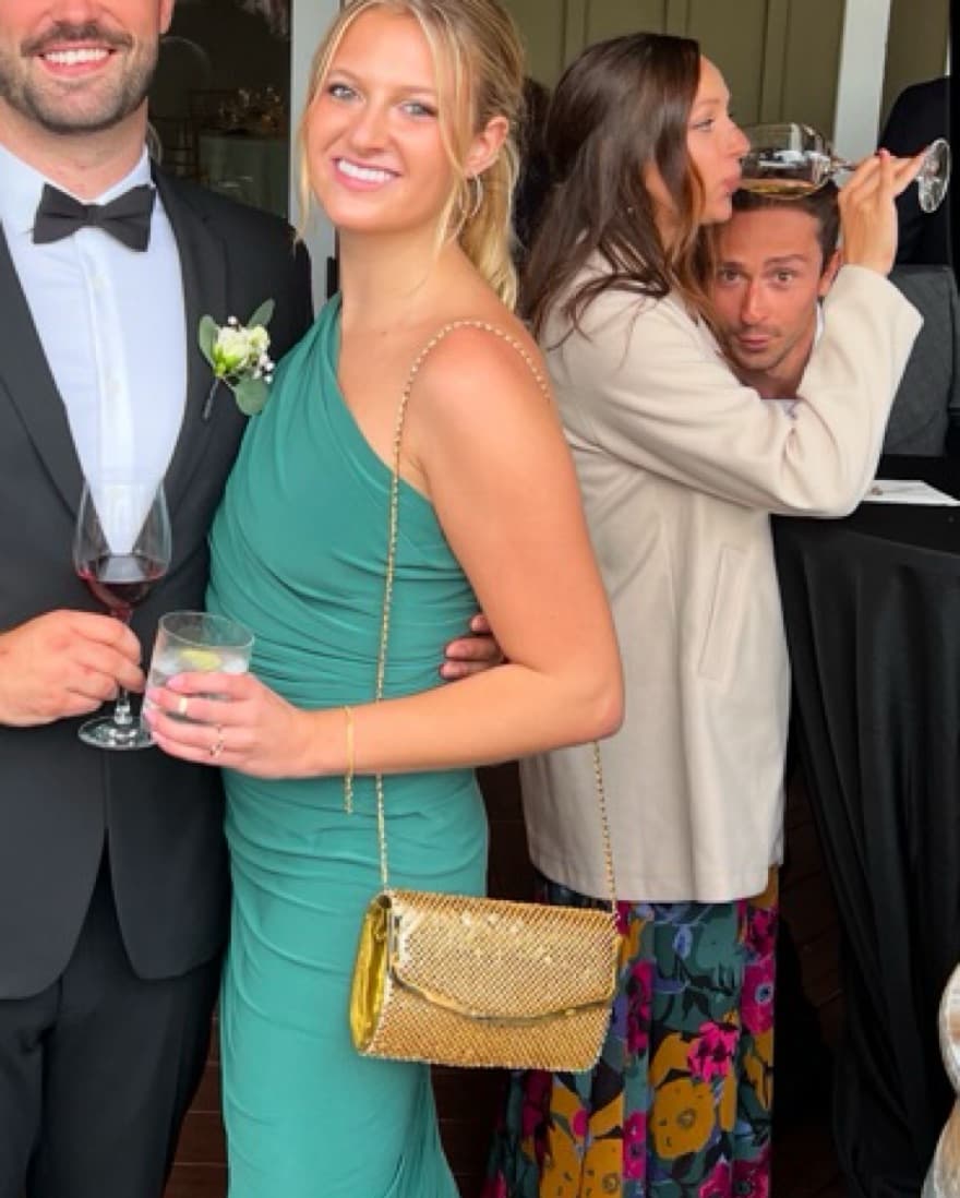Norma Kamali Gown In Mountain Green - Image 3