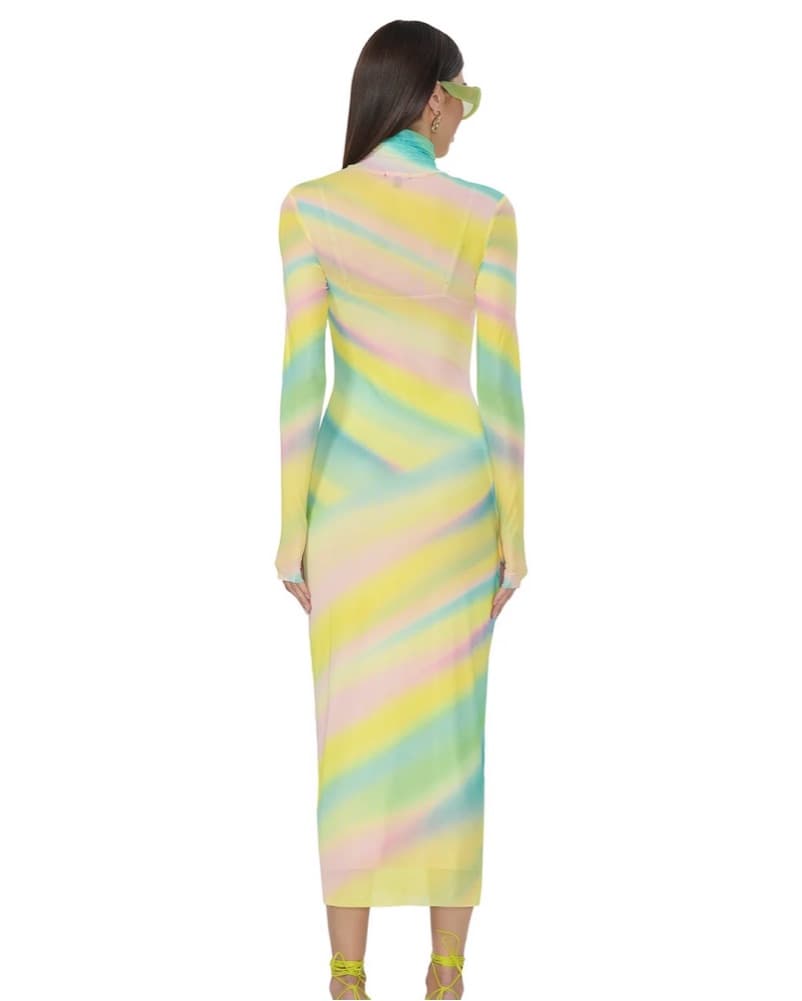 Colorful long Sleeve Dress - Image 2