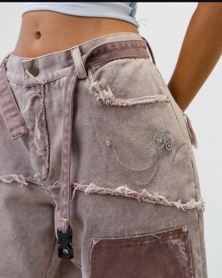 Saintgiovanni Canvax Carpenter Pants - Image 3