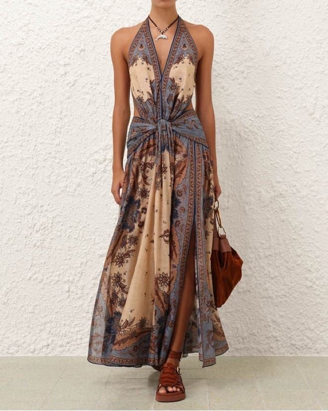 Zimmerman Ascension Plunge Halter Maxi - Image 1