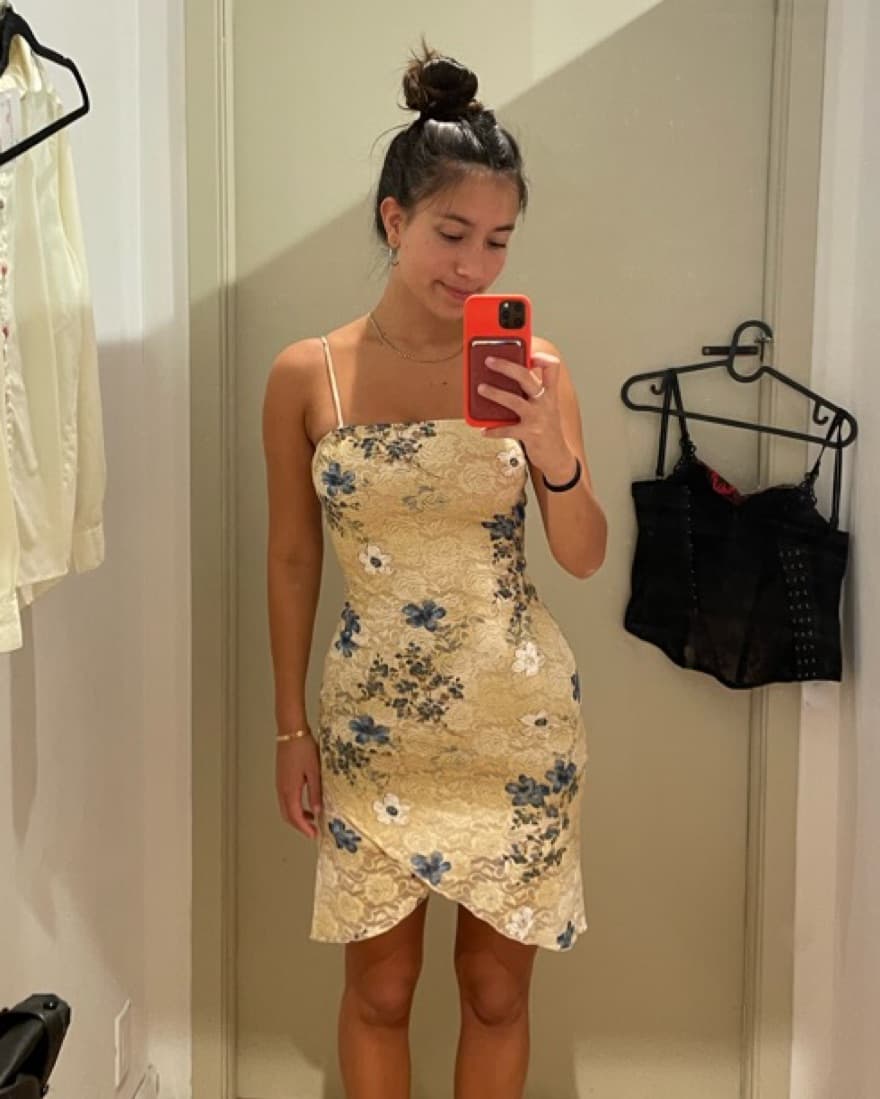 Floral Vintage Dress - Image 2