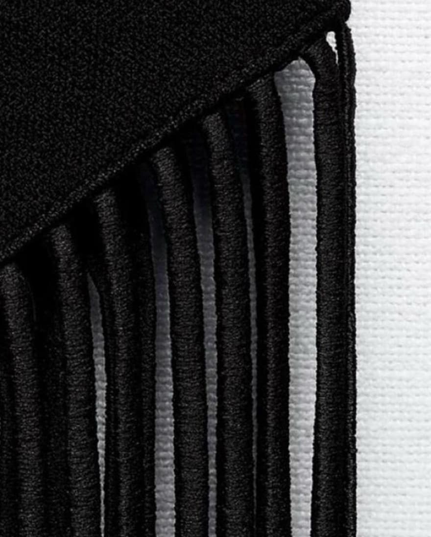 Zara Strapless Fringe Top  - Image 3
