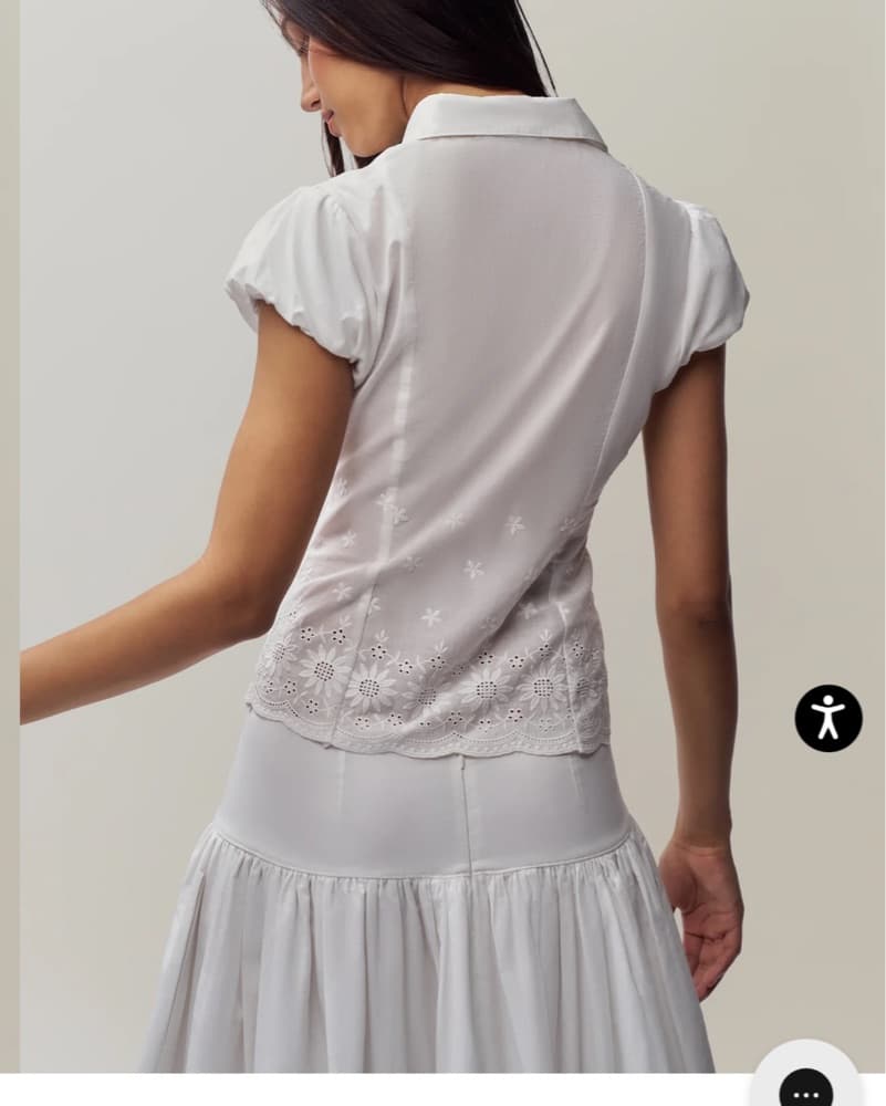Guizio Embroidered Blouse  - Image 2