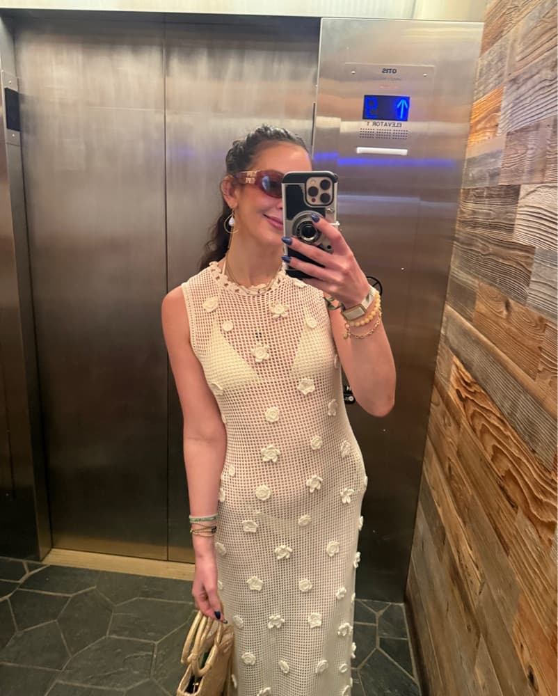 Cult Gaia VERMEER DRESS In Off White - Image 5