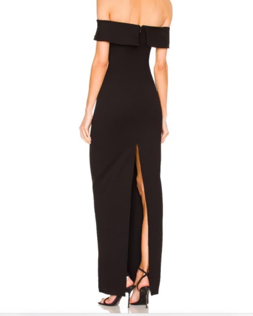 Lovers and Friends Blac Gown - Image 3