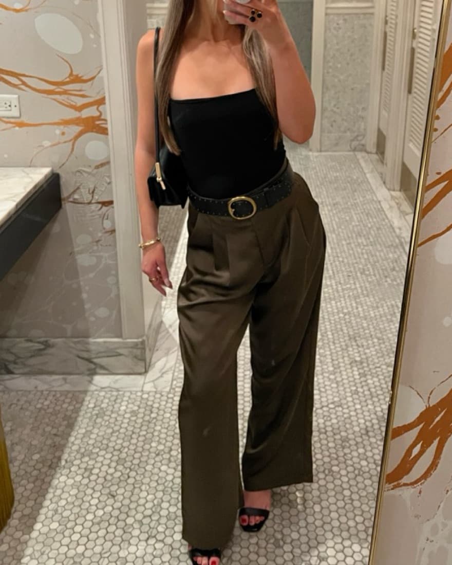 Satin Trousers - Image 3