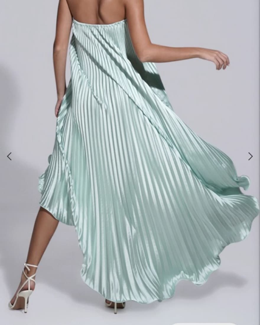 Lidee Feminite Dress In Seafoam - Image 2