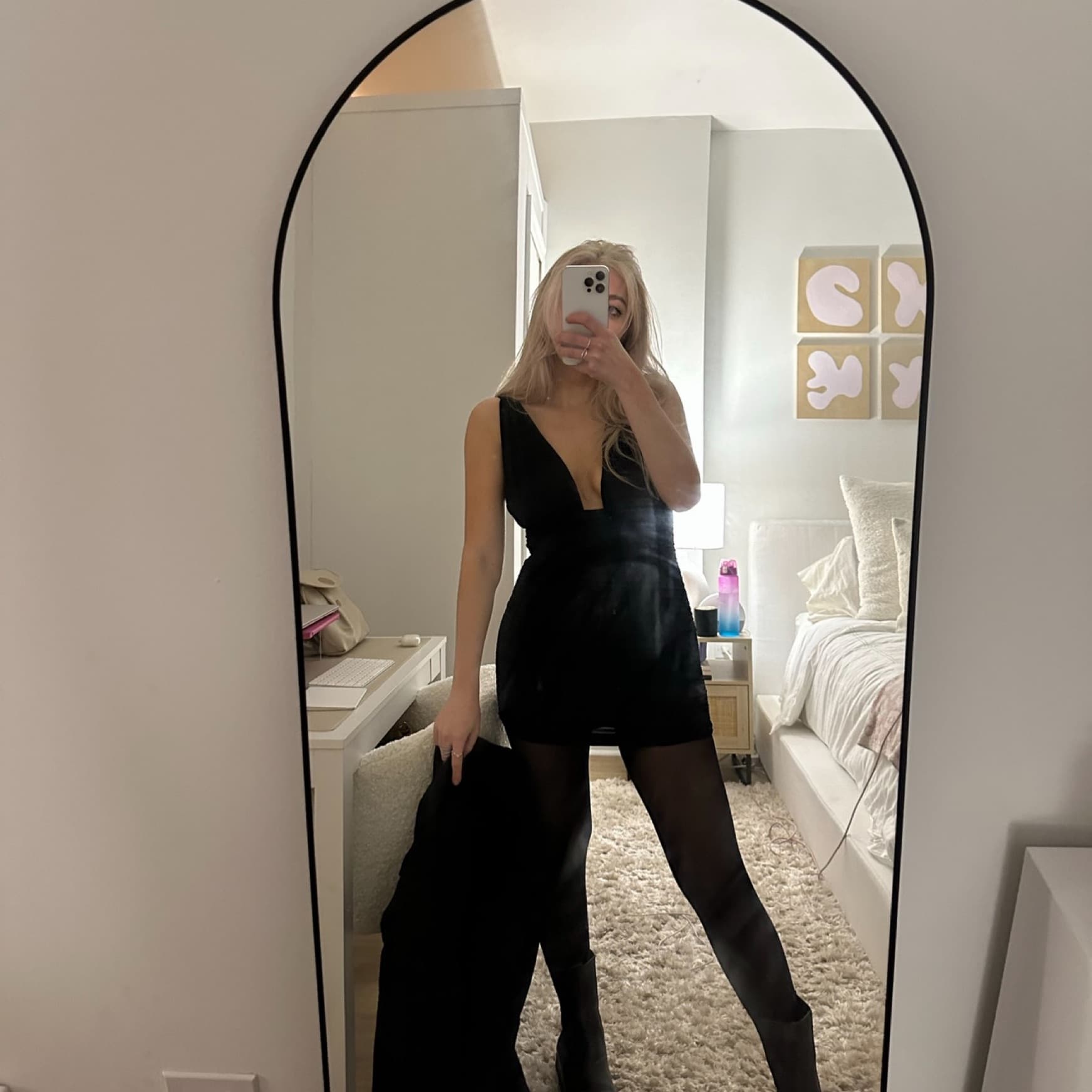 Black Mini Dress  - Image 1