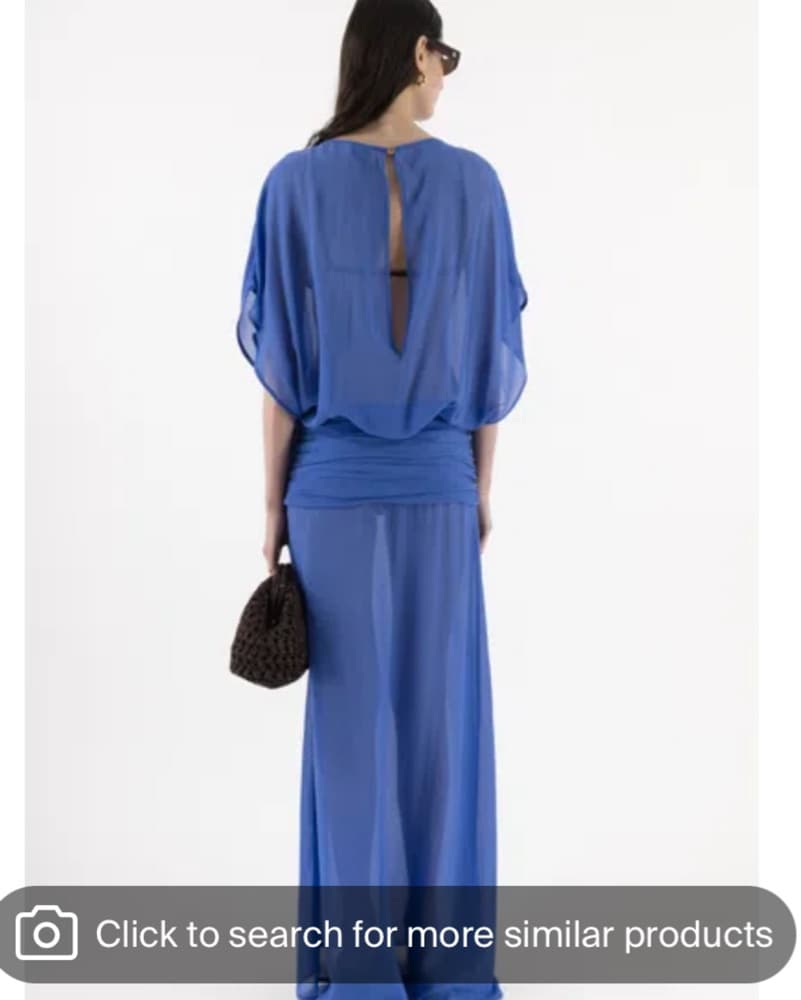 Arakii Blue Sheer Coverup  - Image 2