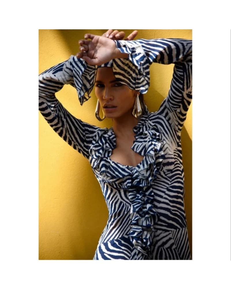 Rat & Boa Printed Mini Dress - Image 1