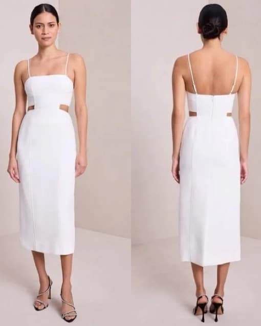 A.L.C. Dalton Cut Out Midi Dress  - Image 2