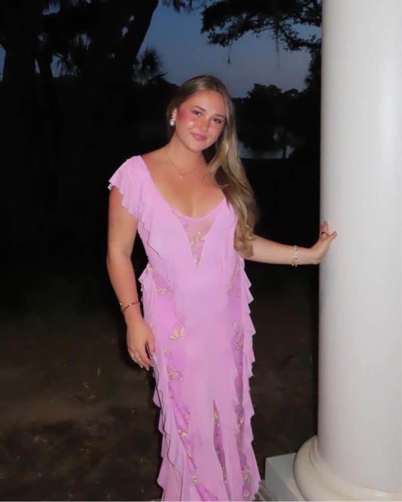 Trista Dress in Lilac Lace💐 - Image 4
