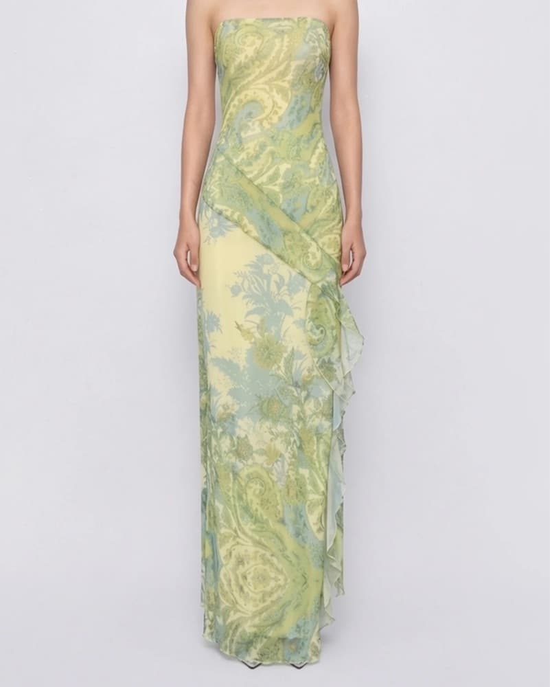 The Silk Road Seren Botanical Dress - Image 1