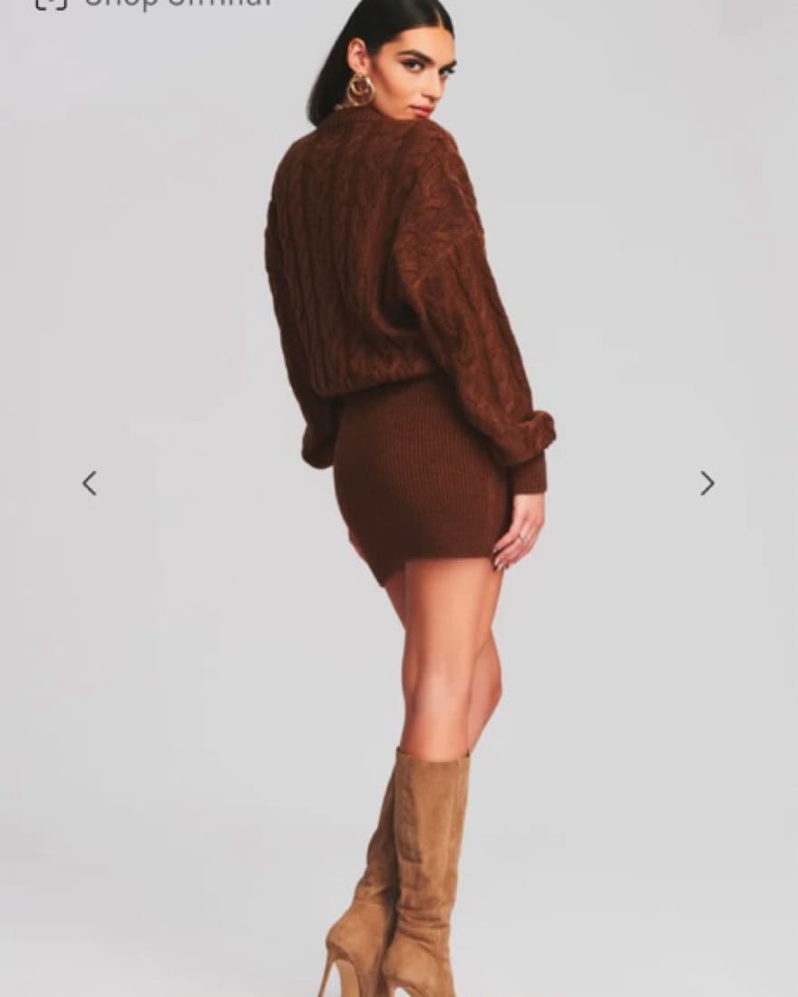 Retrofete Tala Sweater Dress - Image 4