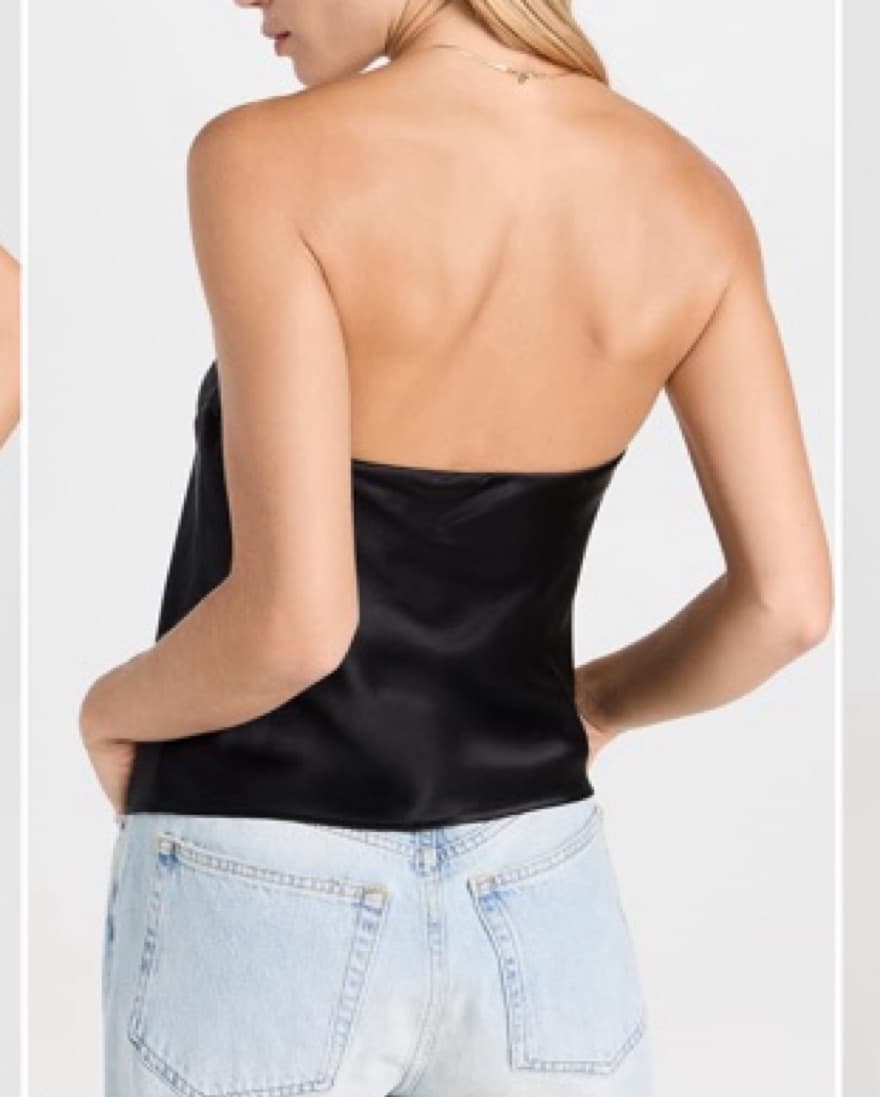 Reformation Spritz Silk Top - Image 2