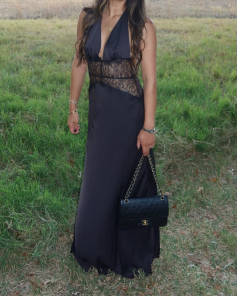Meshki Black Dress - Image 2