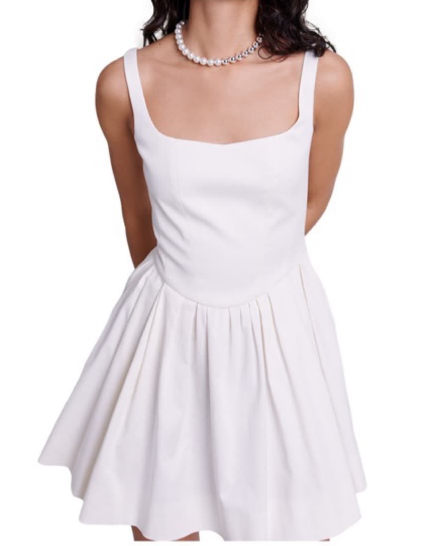 Maje White Dress - Image 1