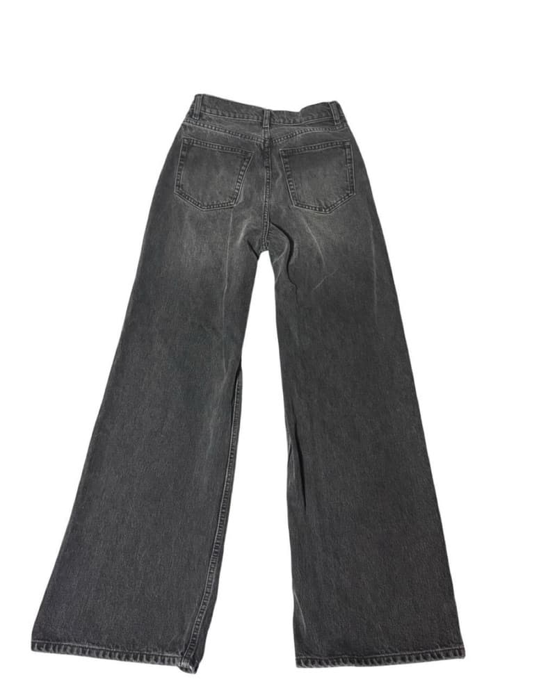 Cary High Rise Slouchy Wide Leg Jeans - Image 3