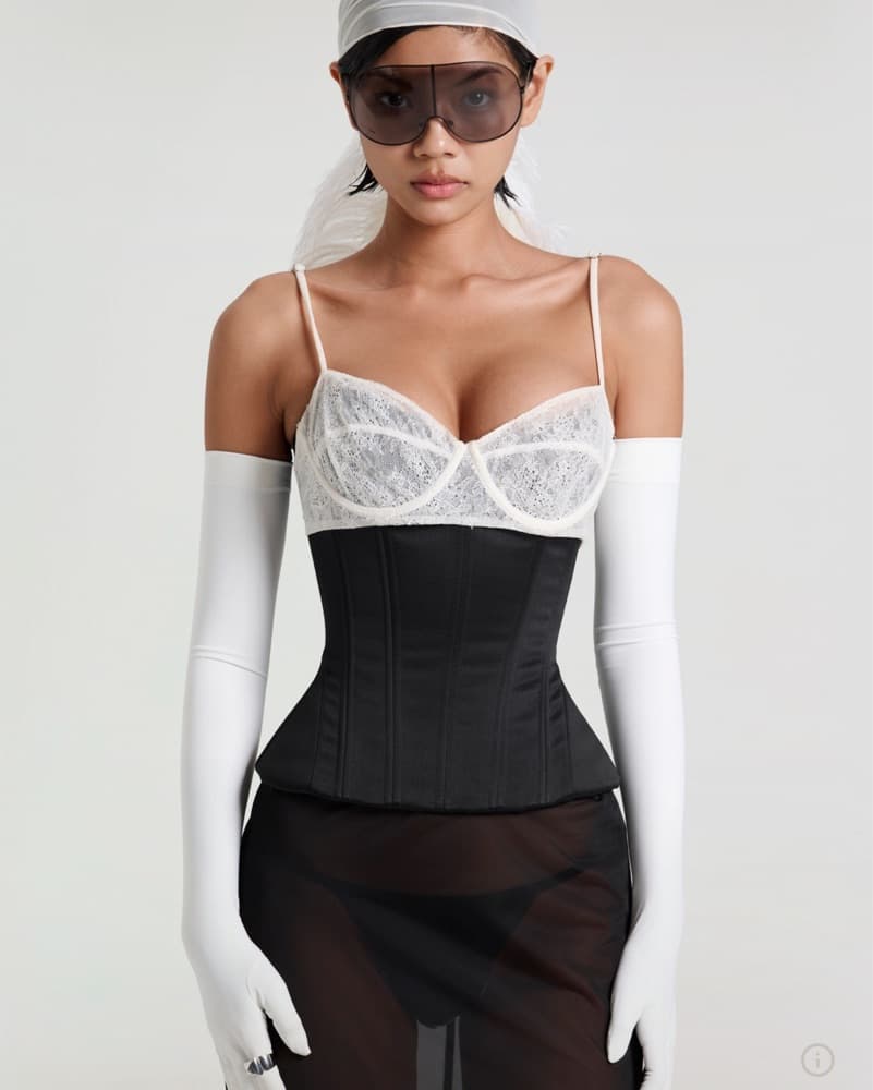 Fanci Club Uncladding Bustier Corset - Image 1