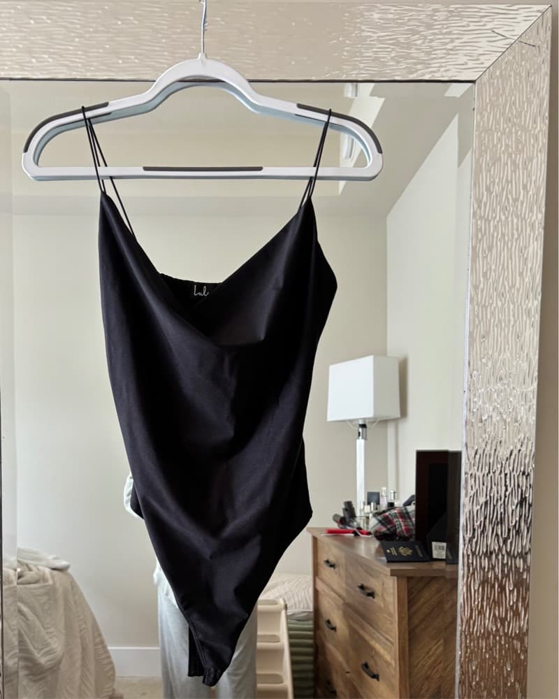 Chic Black Bodysuit - Image 2