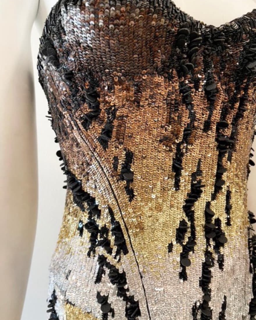 Roberto Cavalli Vintage Sequin Mini  - Image 3