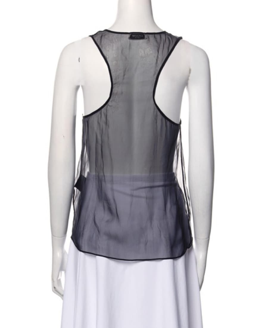 SAINT LAURENT MESH TANK TOP - Image 3
