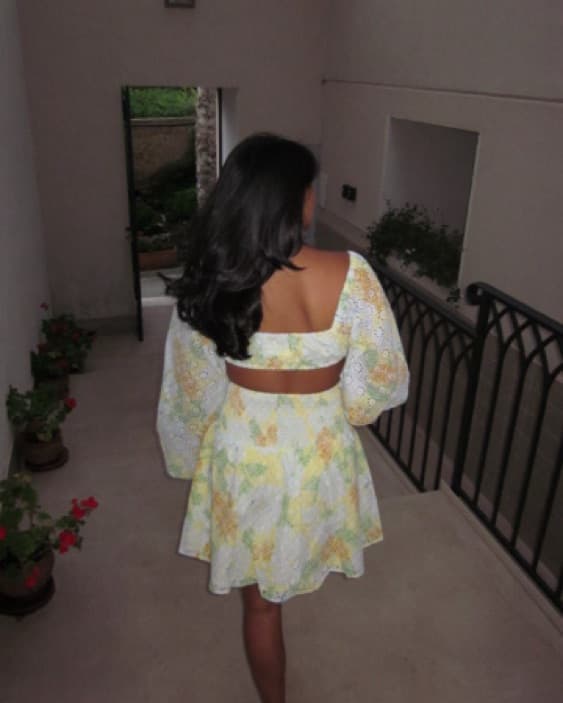 sabo cutout dress - Image 1
