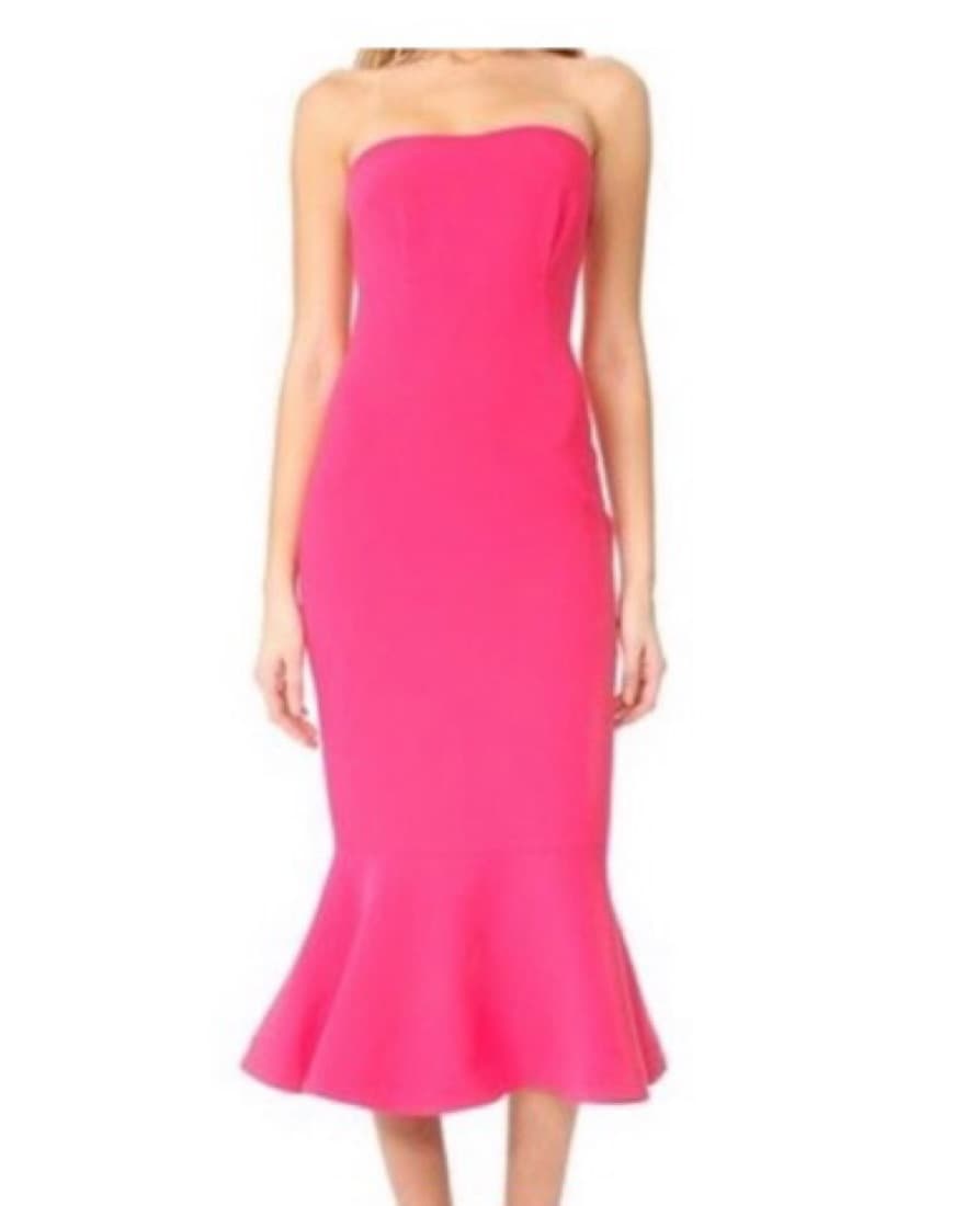 Cinq A Sept Luna Strapless Midi Dress - Image 2